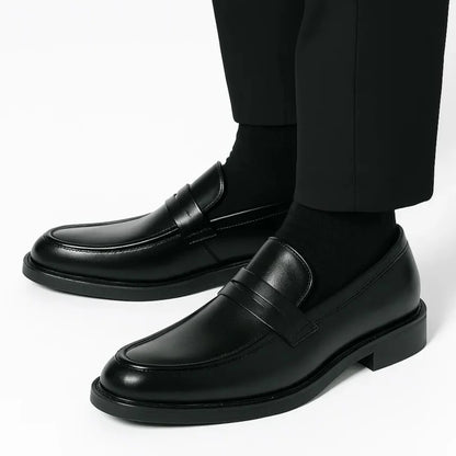 Chaussure Noir de Luxe Confortable 100% Cuir